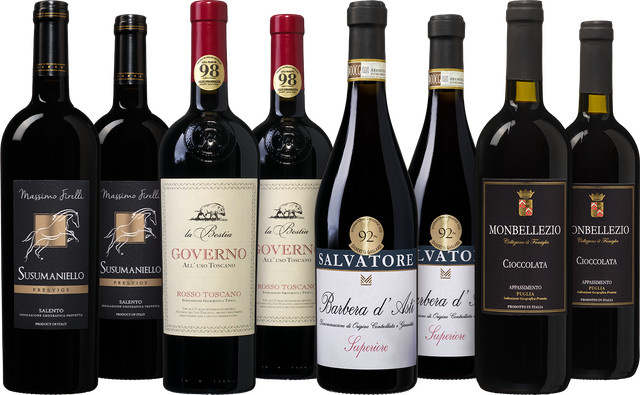 die Weinbörse, Susumaniello, Rotwein, 8 x 0,75 l - Bild 1
