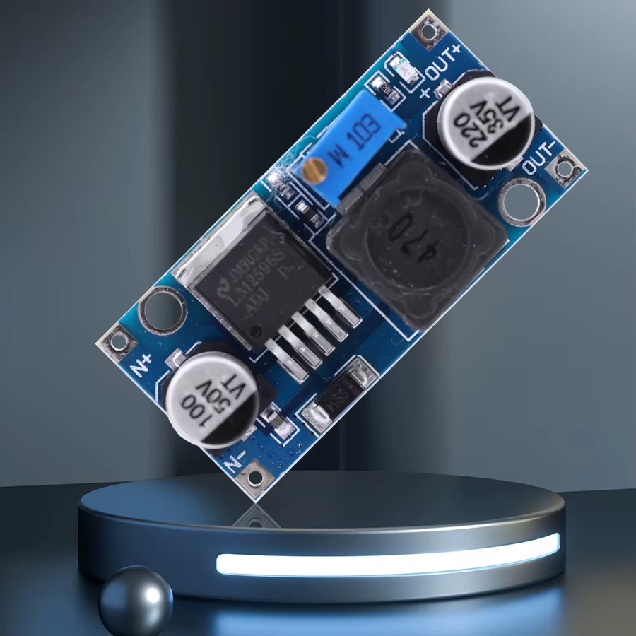 100 Stück LM2596S DC-DC Step-Down-Stromversorgungsmodul 3A Einstellbarer Spannungsregler 3,2 V-46 V in Blau - Bild 5