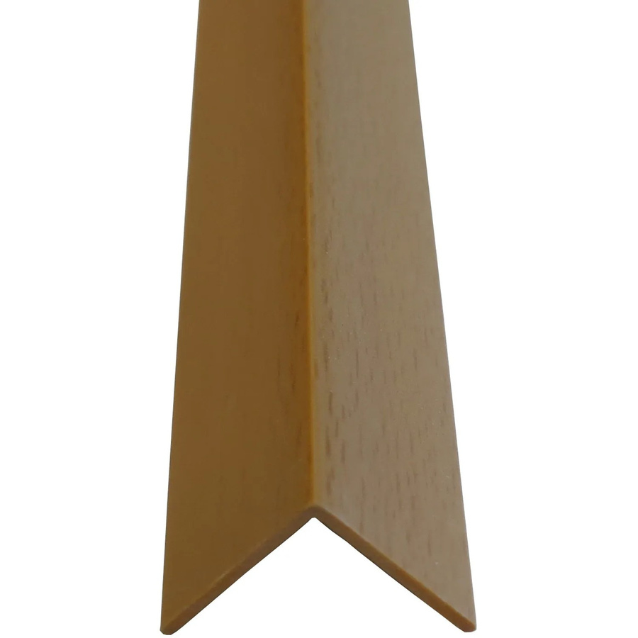 Winkelleiste Döllken Profiles aus Kunststoff in Buche-Optik, Farbe Braun, B/T: 20 x 20 mm, Länge: 2500 mm - Bild 2