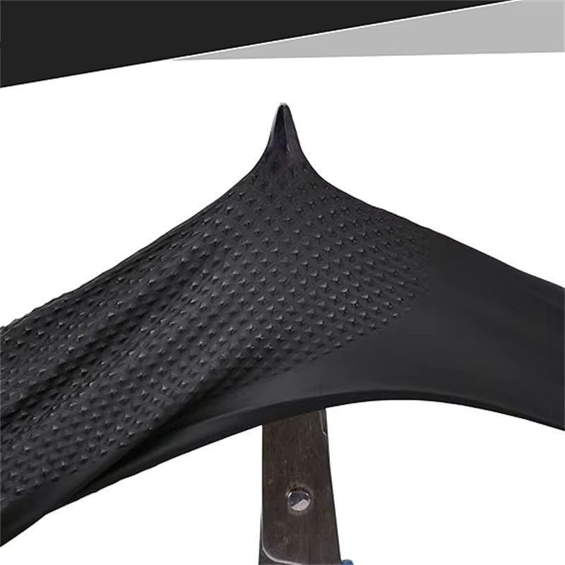 YUMARCH Nitril-Einweghandschuhe in Schwarz mit Diamantstruktur, 8Mil Hochleistungs-Handschuhe, latexfrei - Bild 4