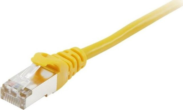 equip Cat.6A S/FTP Patch Cable Ethernet LAN Datenkabel, Gelb, 30m - Bild 1