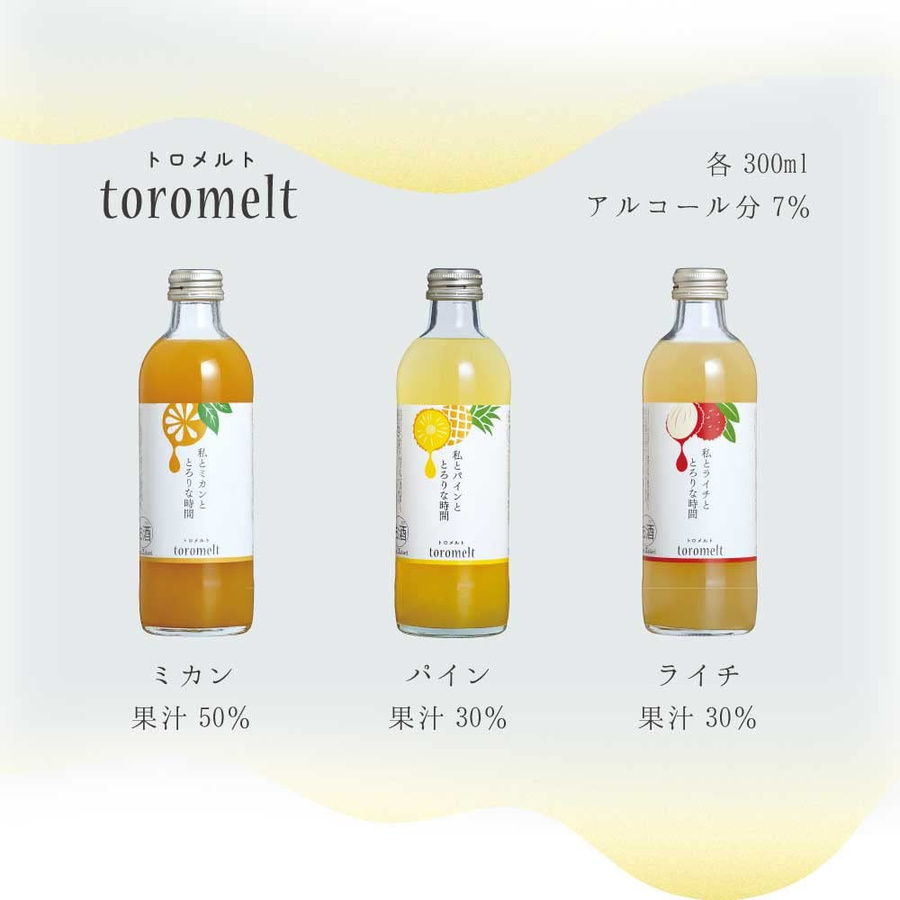 Nakano Shuzo Toromelt Likör & Aperitif, 6 x 0,3 l - Bild 2