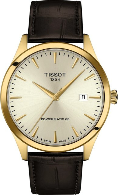 Tissot Armbanduhr Automatik, Edelstahl, Leder, 40 mm, Herren - Bild 1