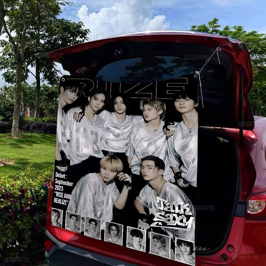 Kpop Band R-RiizeS Cartoon Flagge Wandbehang Multicolor für dein Zimmer und Home Decor - Bild 4