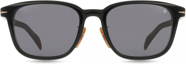 David Beckham DB 7081 F S Asian Fit Sonnenbrille, Vollrand, Square, Black/Grey, Herren - Bild 1