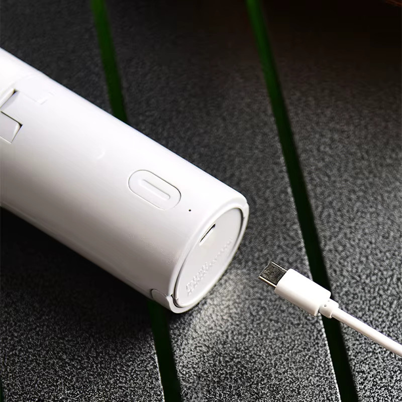 Feimefeiyou Tragbare Klappbare Campinglampe mit USB-C Aufladung, Faltbares Nachtlicht für Outdoor und Wohnheim, Warmweiß, Grau oder Weiß - Bild 4