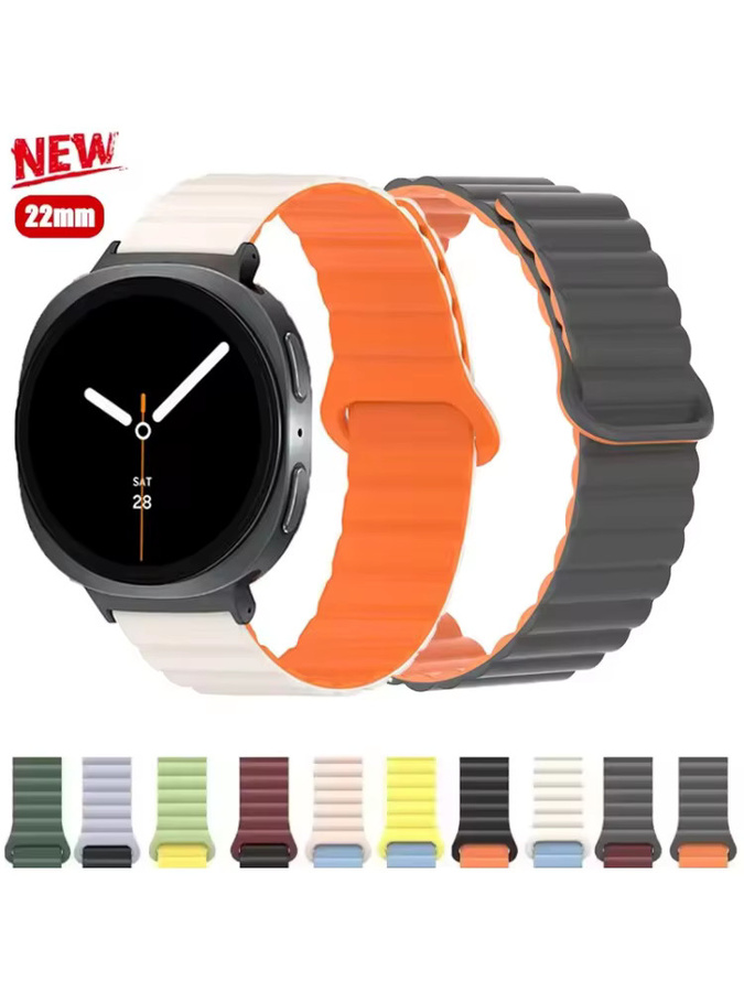 FancyWrist Uhrenarmband Silikon, Schwarz, Unisex - Bild 3