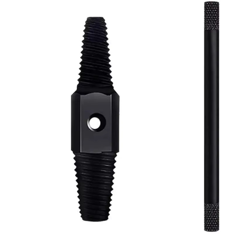 Doppelkopf-Schraubenausdreher-Set für Wasserhahn-Ventile und Sanitär-Werkzeugsatz zum Entfernen beschädigter oder gebrochener Schrauben in Schwarz - Bild 5