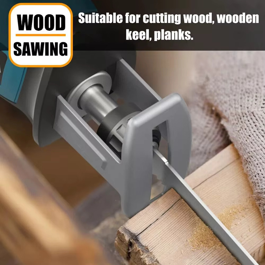 Makita Akku-Säbelsäge 18V kabellose Hufeisensäge zum Schneiden von Metall und Holz - Bild 3