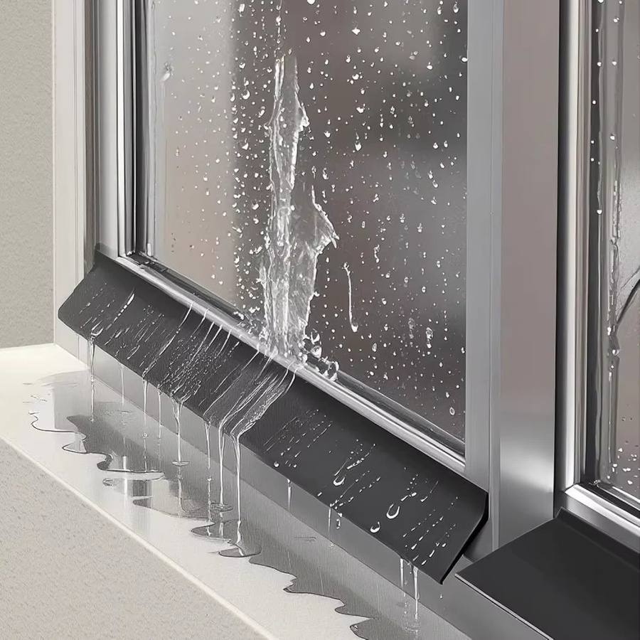 Hase Fenster Dichtungsstreifen Schwarz zur Isolierung und Windabdichtung für Schiebefenster und Balkontüren - Bild 4