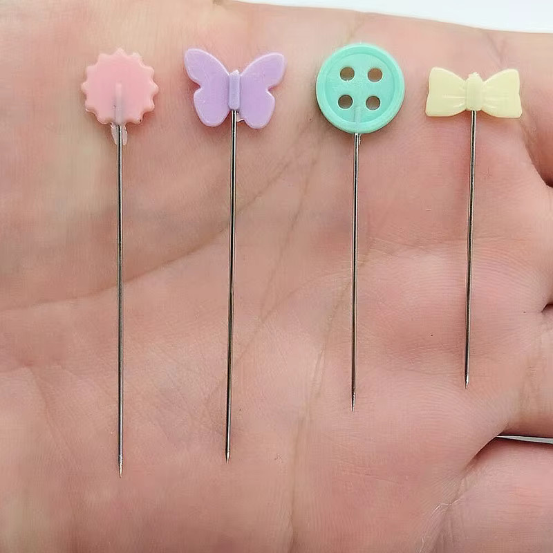 100 Stück Schneidernadeln aus Edelstahl für Stickerei und Patchwork in Multicolour - Bild 2