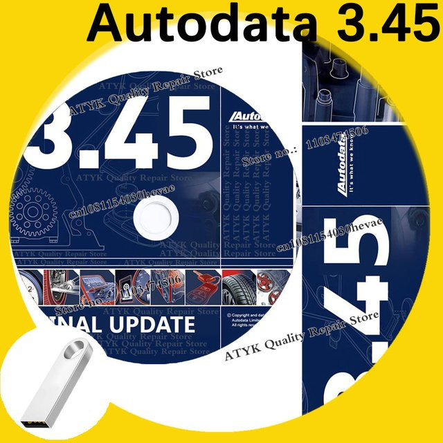 Autodata Software für Reparaturgeräte und Diagnoseschnittstellen mit OBD2-Scanner-Tuning und Verdrahtungsdiagrammen in Blau - Bild 1