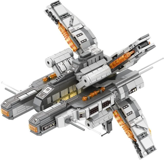 Reobrix Raumfregatte mit LED 906 Teile ab 14 Jahren - Bild 1
