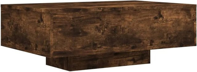 vidaXL Couchtisch mit LED-Leuchten in Räuchereiche, modern, B/T/H: 85 x 55 x 31 cm - Bild 1