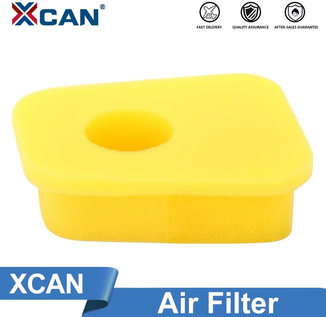 XCAN Luftfilter-Reiniger Schaumfilter Gelb für Briggs & Stratton 27987S und John Deere LG27987S Rasenmäher-Teile - Bild 1