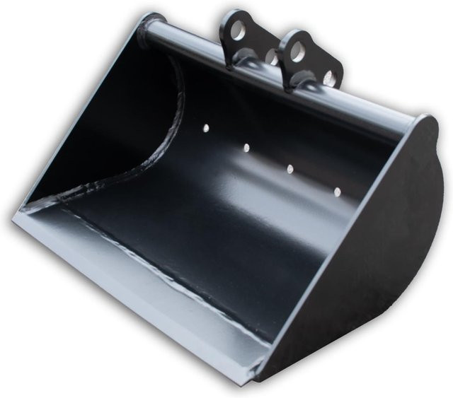 BAMATO Humusschaufel für Minibagger MIB-600, Farbe: Schwarz, Breite: 50 cm - Bild 1