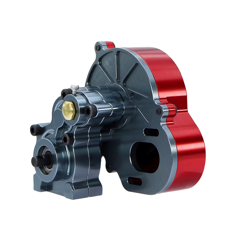 FACSNY CNC Aluminium Getriebe mit Motor, Zubehör, Schwarz - Bild 2