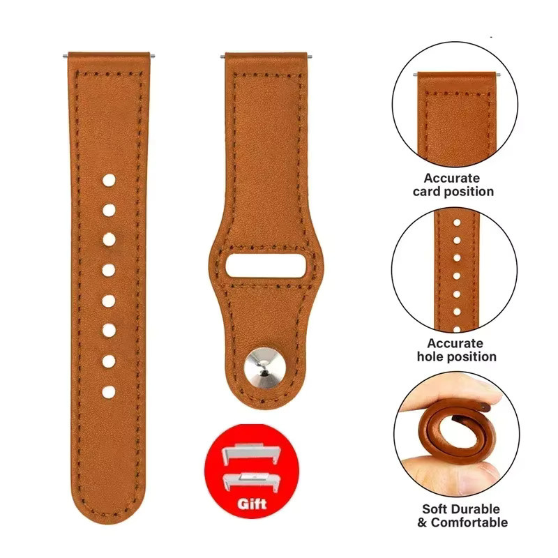 Uhrenarmband Leder, Huawei Watch Fit 3/4, Smartwatch Zubehör - Bild 1