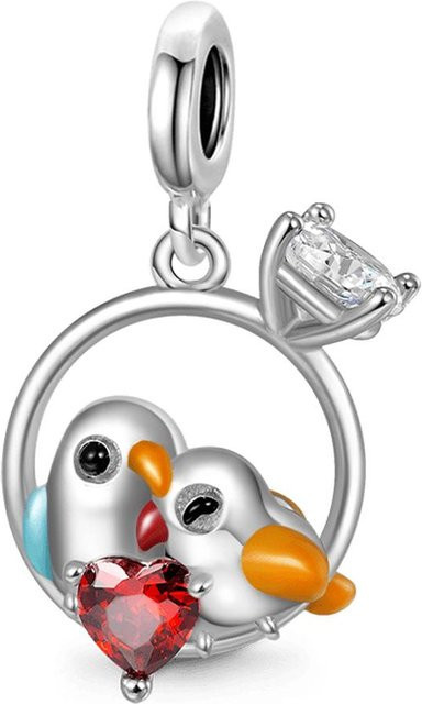 YIRAN Jewelry Anhänger Kupfer, Zirkonia, Kristall, Damen - Bild 1