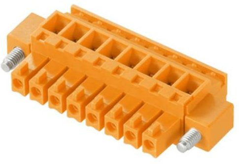 Weidmüller Buchsengehäuse-Kabel BC/SC in Orange, 14 Polzahl, Rastermaß: 3.81 mm, 50 Stück - Bild 1