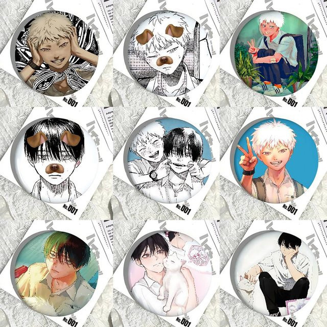 Brosche Metall, Die Sommer Hikaru Died Abzeichen, Weißblech Soft Button Pin - Bild 1