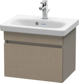 Duravit Waschtischunterschrank Com DuraStyle in Leinen/Basalt Matt mit 1 Auszug, B: 50 cm, T: 36,8 cm, H: 39,8 cm - Bild 1