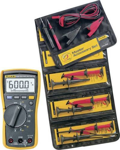 Fluke FLK115/TLK-225-1 Digitales Hand-Multimeter CAT III 600V Gelb mit 6000 Counts - Bild 1