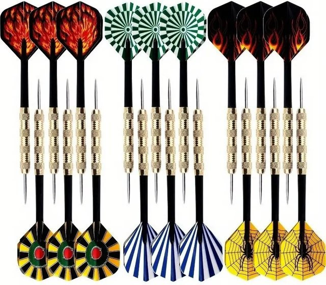 Yernea Dart-Set, 18-teiliges Set, Metall, Bunt / Mehrfarbig - Bild 1