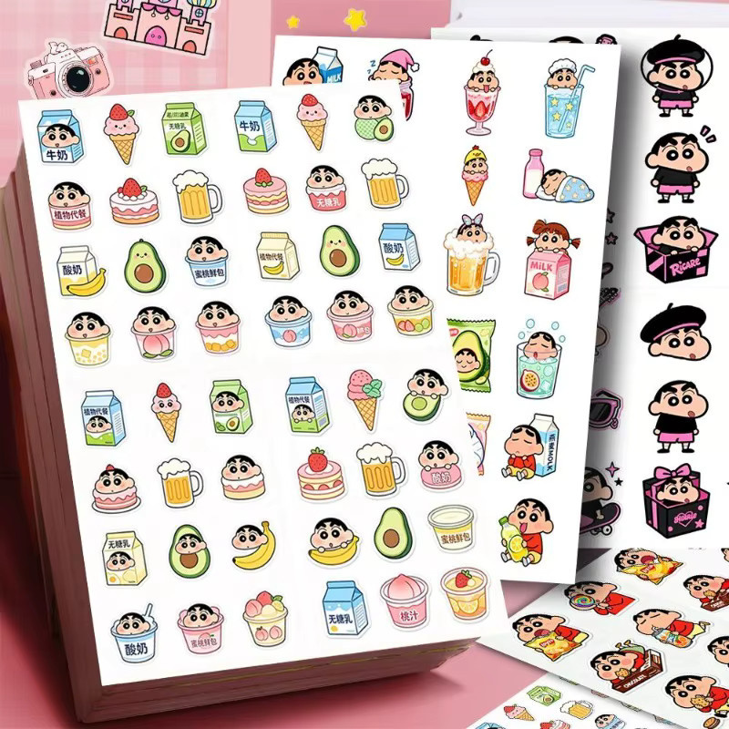 Crayon Shin-chan Mini-Aufkleber, Bunt, Tiere - Bild 3