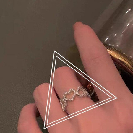 Ring 925 Silber, Zirkonia, Damen