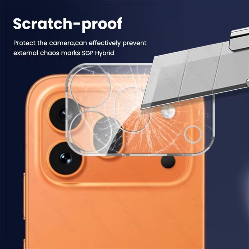 Honor 600 Pro 5G Kameraschutz aus gehärtetem Glas in Transparent, 3-teiliges Set mit integrierter 3D-Kameraabdeckung - Bild 3