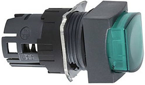 Schneider Electric ZB6CE3 Leuchtdrucktaster-Frontelement in Grün aus Kunststoff - Bild 1