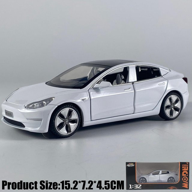 Model 3 Mittelklasse Luxuslimousine, Modellauto, 1:32, Metall, ab 18 Jahre - Bild 1