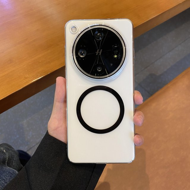 Transparente magnetische Handyhülle für OPPO Find X8, X8 Pro, X8S, X8S Plus und X8 Ultra, stoßfest und anti-gelb - Bild 1