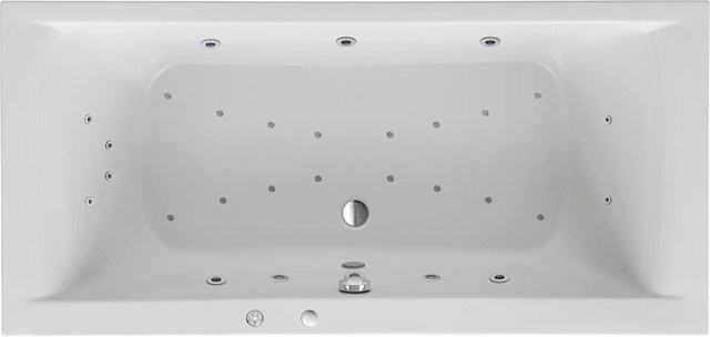 Ottofond Whirlpool Exklusiv in Rosa und Weiß, B: 190 cm, T: 90 cm - Bild 1