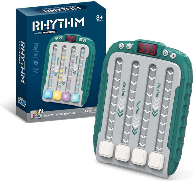 Yiran toy Musik Rhythmus Spielmaschine Puzzle Spielzeug grün ab 3 Jahren - Bild 1