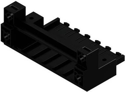 Weidmüller Leiterplattensteckverbinder SUZ DF 10.16/06/180SF BK BX in Schwarz, 20 Stück - Bild 1