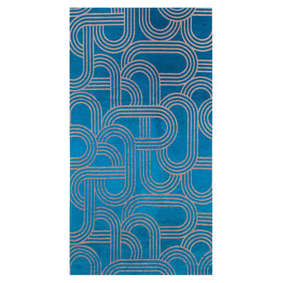 Lola&Moi Teppich Night Fever Blau B: 80 cm, T: 150 cm - Bild 2
