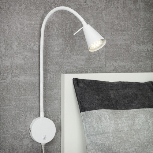 Briloner LED Bettleuchte Tusa schwenkbar in Weiß, B/H: 45 x 20,5 cm - Bild 2