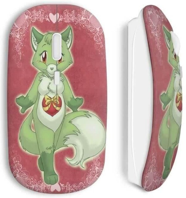 Kabellose Green Fox Maus mit Wi-Fi und USB-A Anschluss in Multicolour - Bild 1