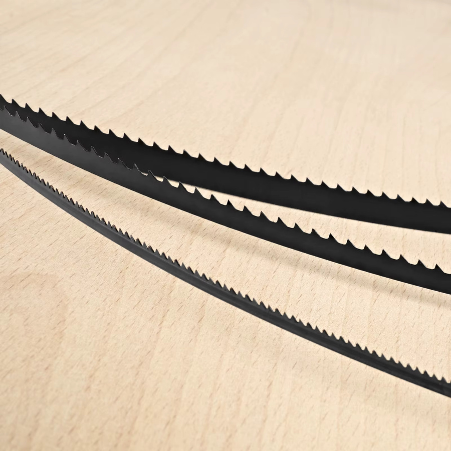 TASP 3-teiliges Bandsägeblatt-Set für 9 Zoll Bandsägen mit 6 TPI und 14 TPI, Länge: 1575 mm - Bild 5