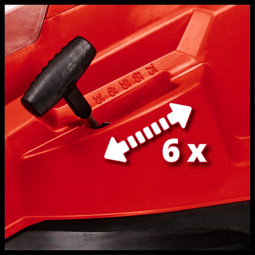 Einhell Professional Akku-Rasenmäher GE-CM 36/41 Li Solo Power X-Change in Rot/Schwarz mit 41 cm Schnittbreite und 50 l Grasfangkorb - Bild 2