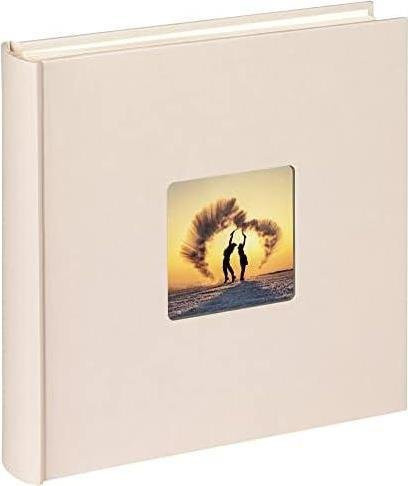Walther Buchalbum Fun Chamois Beige mit 100 Seiten, B/H: 30 x 30 cm, Modell FA208W - Bild 1