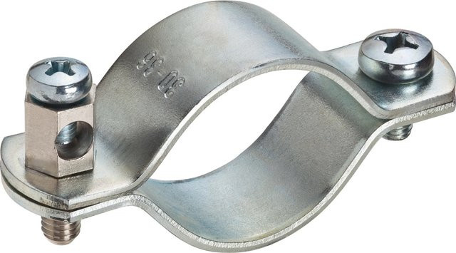 Erdungsschelle Pollmann Elektrotechnik aus Edelstahl in Silber, B/T/H: 75 x 35 x 20 cm - Bild 1