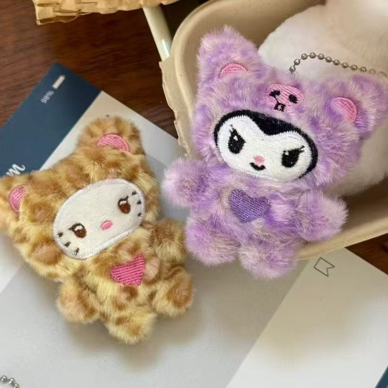 Sanrio Hello Kitty Plüsch Schlüsselanhänger, Tiere, Bunt, Unisex - Bild 2