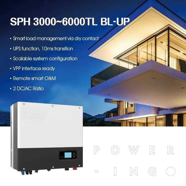 Industrielles Hybrid-Solarsystem-Kit mit Lithium-Ionen-Batterie und MPPT-Controller in Weiß - Bild 3