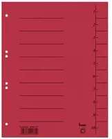 Leitz Trennblatt A4 in Rot - Bild 1