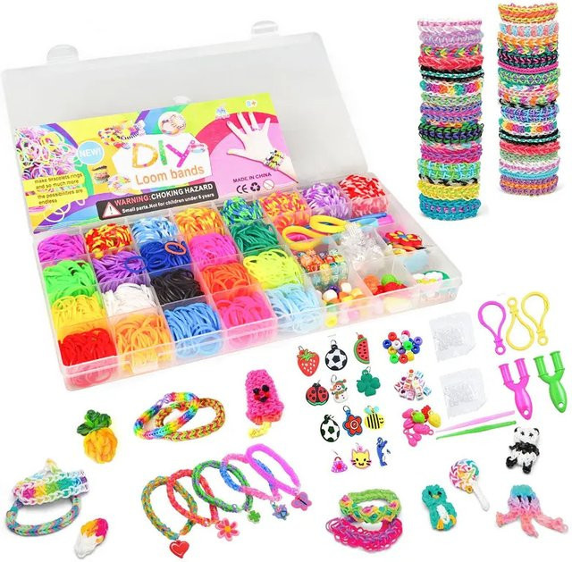 MYGVN DIY Bastelset Gummibänder, Bunt / Mehrfarbig, ab 6 Jahren - Bild 1