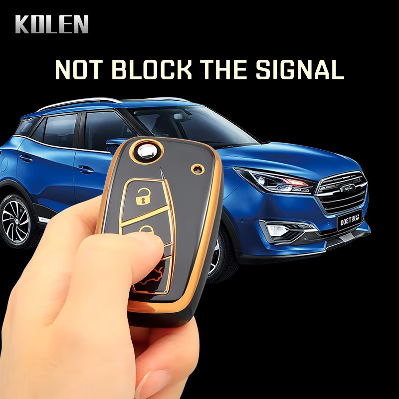 KOLEN TPU Auto Flip Key Schutzhülle für Fiat Panda, Idea, Stilo, Ducato, Punto, Bravo, Grande Minibus und Doblo - Bild 5