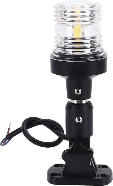 VehicleKit Marine Bootsheck Anker Signal Licht LED Navigationslampe Weiß, 3 Seemeilen, IP66 Wasserdicht - Bild 1